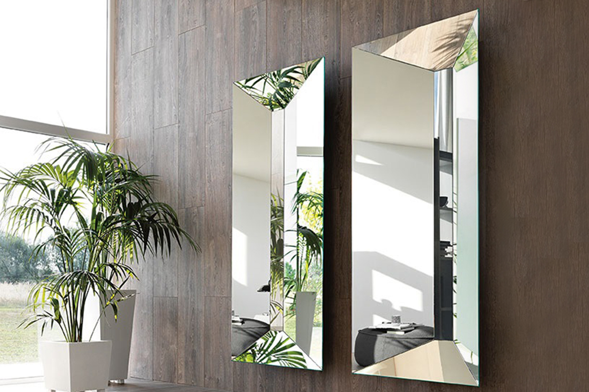 Modern luxury interior design Singapore - Reverso Mirror by Fiam Italia